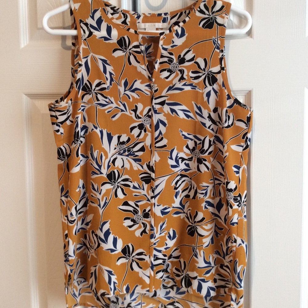 Cooper & Ella Tank Top Patterned Blouse